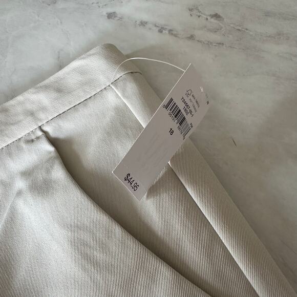 New Gap kids boys performance grey chino pants 18 regular fit casual adj waist - Picture 11 of 11